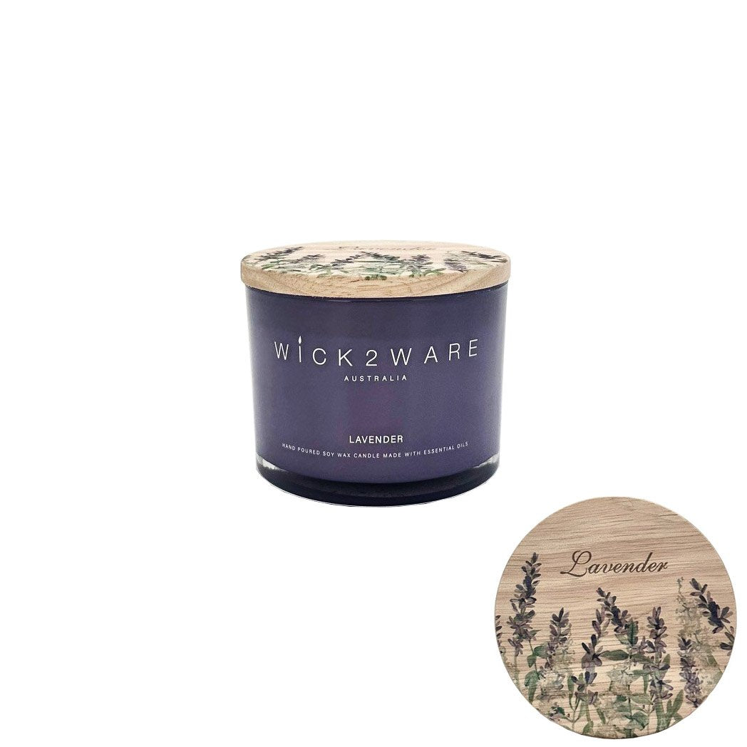 Soy Jar Candle – Lavender – 340g