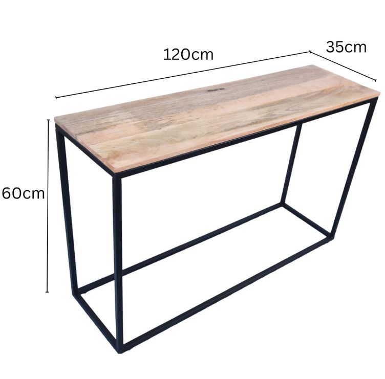 Agni Mango Wood Console Table