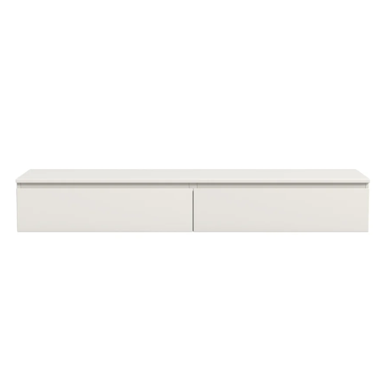 Madison Floating White TV Unit with Storage
