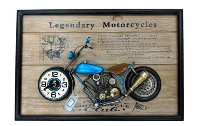Motorcycle Clock