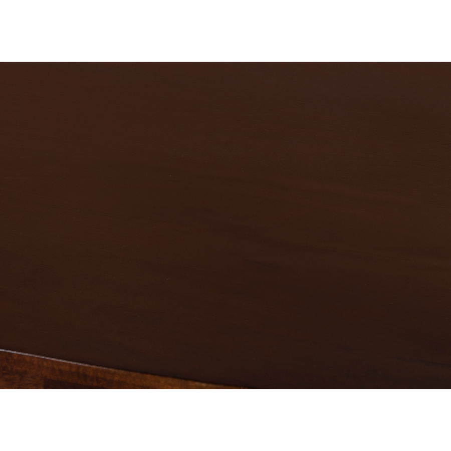 Nova Walnut Finish 130 CM Wooden Oval Coffee Table