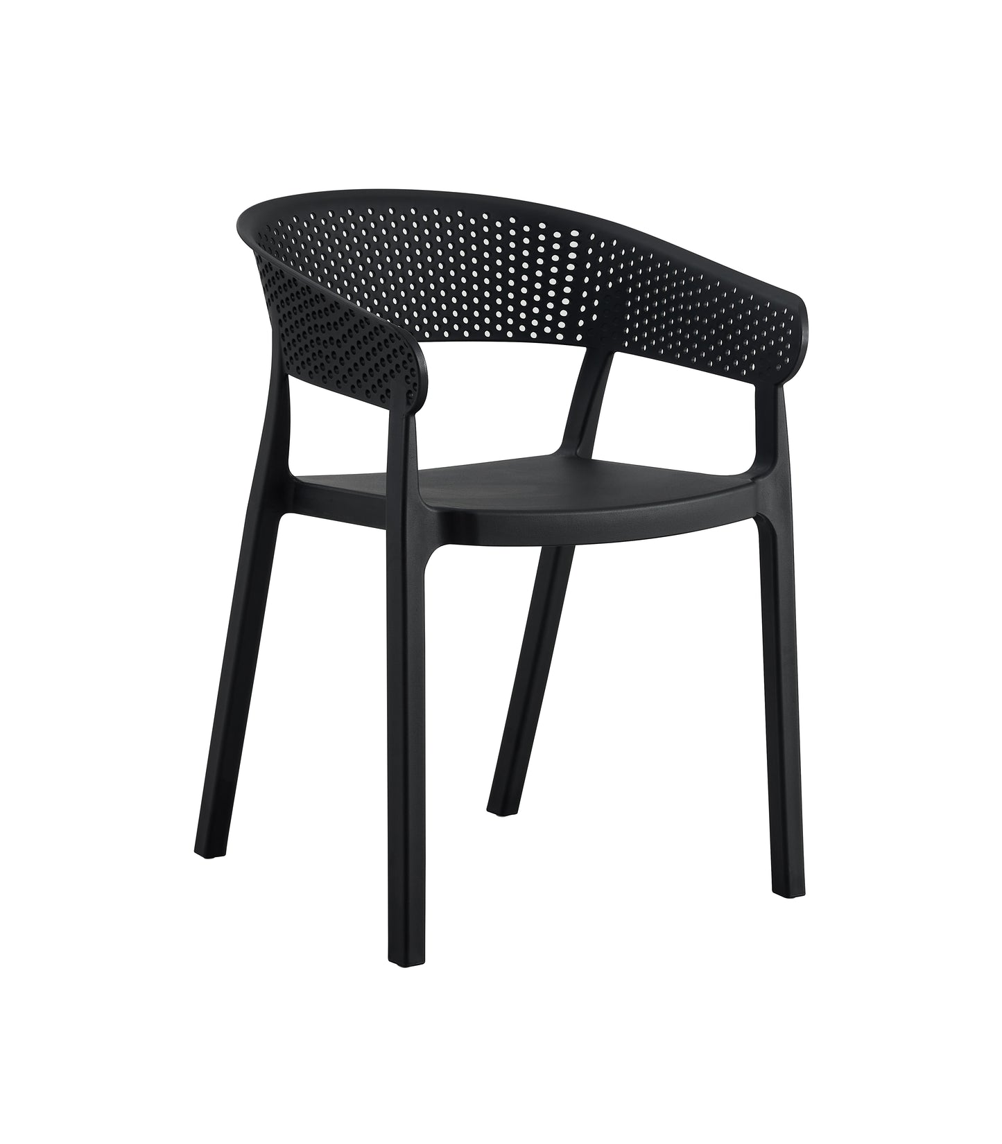 Santacruz Black Outdoor Chair