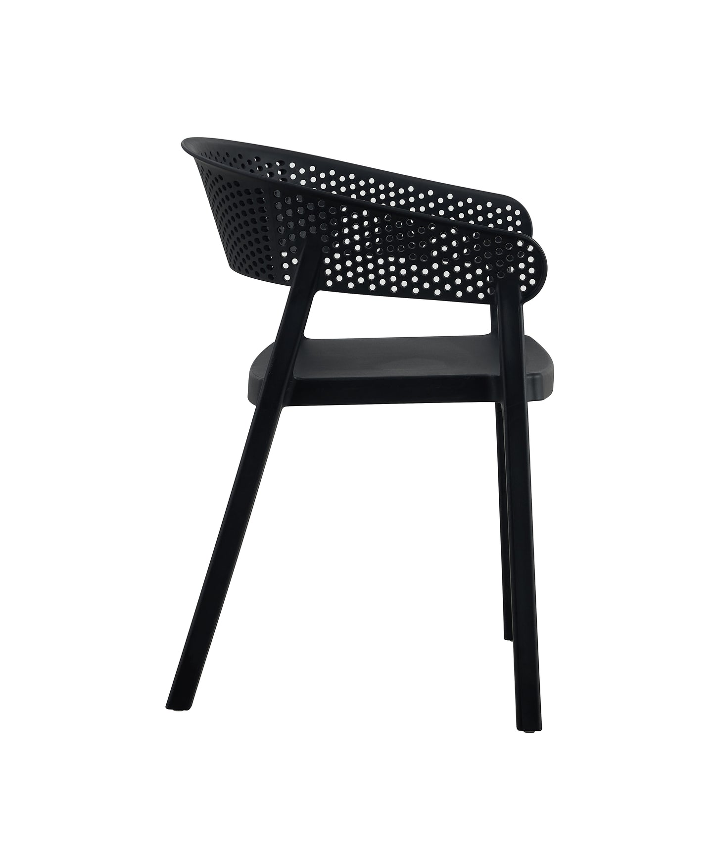 Santacruz Black Outdoor Chair