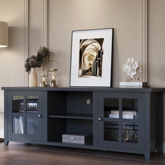 Pembroke Black TV Unit