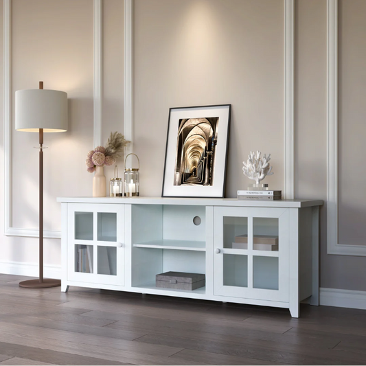 Pembroke White TV Unit