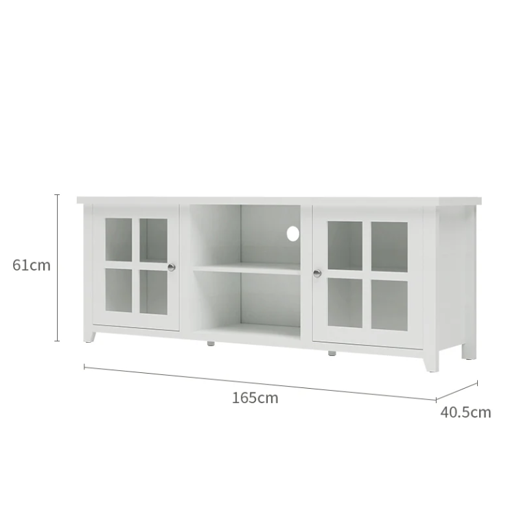 Pembroke White TV Unit
