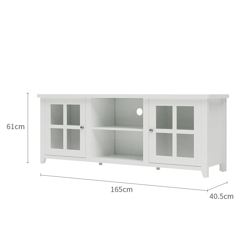 Pembroke White 165cm Entertainment TV Unit