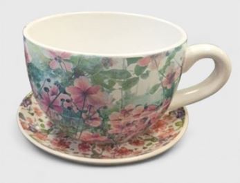 Cup & Saucer Planter