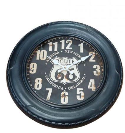 Route 66 Wall Clock