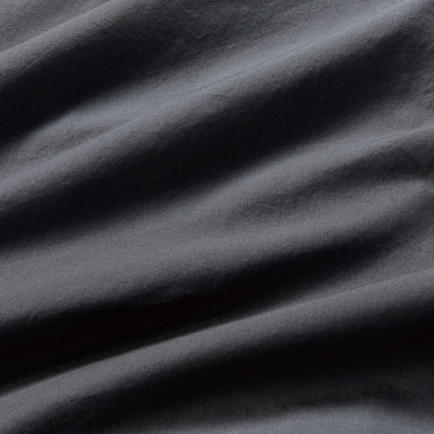 100% Vintage Washed Cotton Fitted Sheet Combo Set – 100% Natural Cotton, Ultra Soft & Breathable – Includes Fitted Sheet & Pillowcases – Machine Washable (Charcoal, King Single)