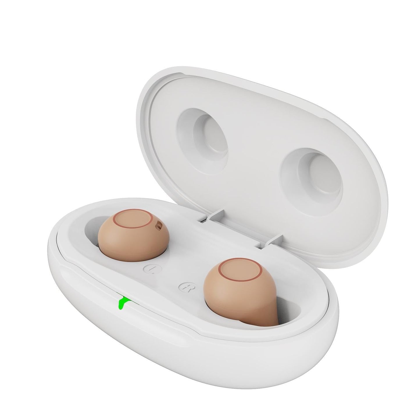 Digital In Ear Tws Hearing Aid Rechargeable & Invisible - Black