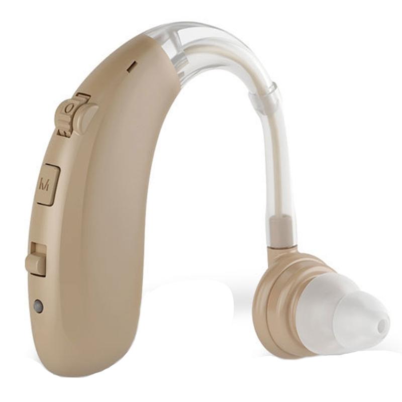 Earhook Hearing Aid With Usb Charging Noise Reduction - Blue