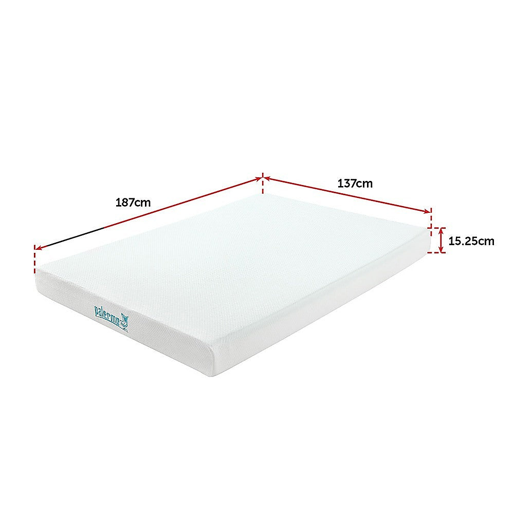 Double Green Tea Memory Foam Mattress – Cooling Comfort with CertiPUR-US® Certified Foam