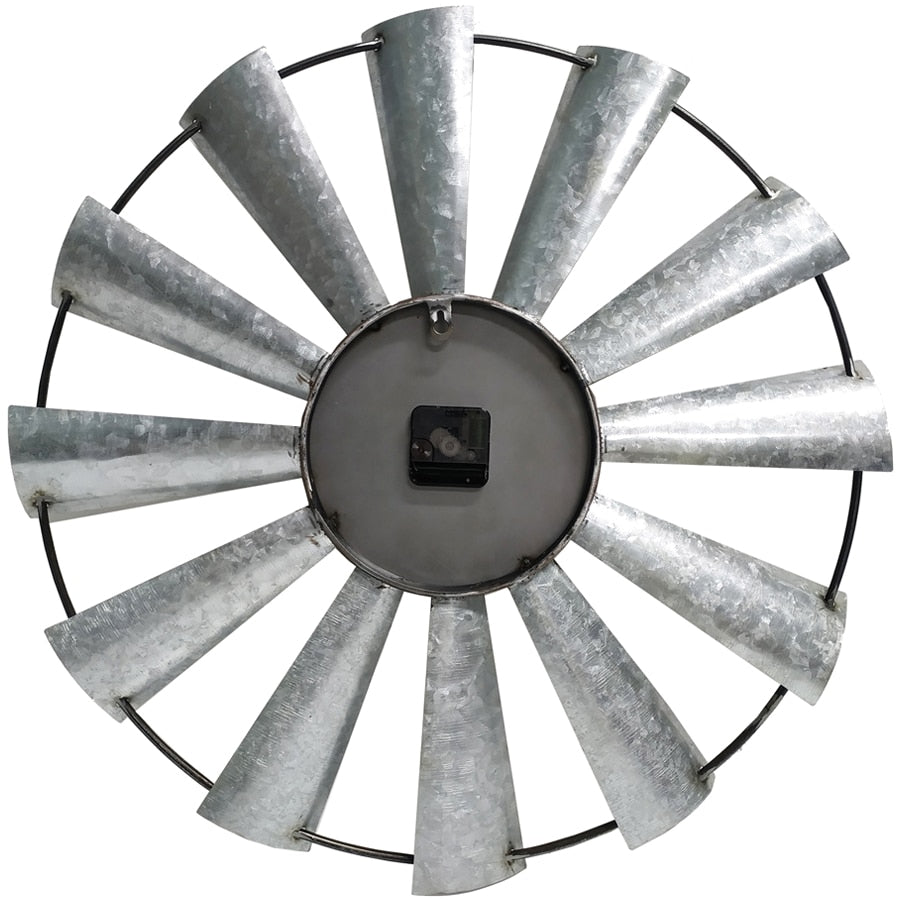 Windmill Wall Clock 60cm
