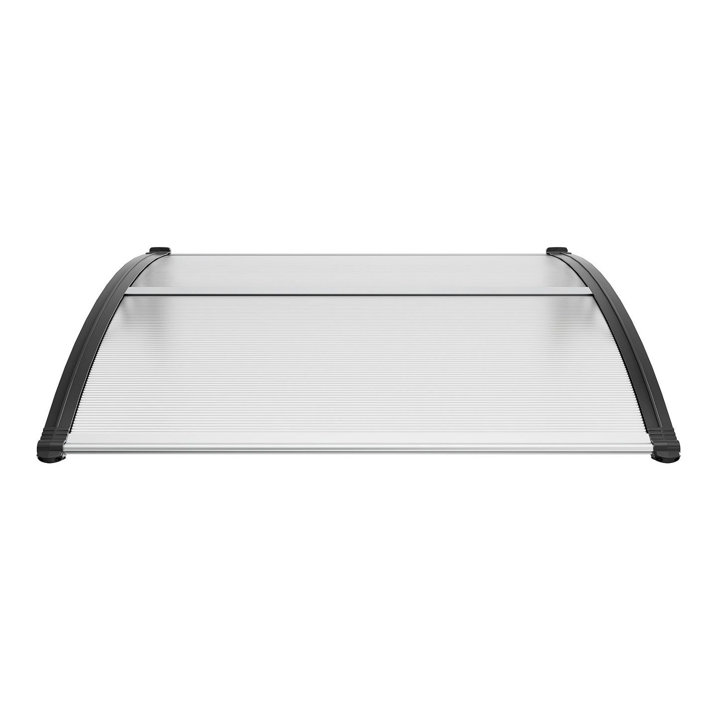 VEVOR Window Door Awning Canopy 40" x 40", UPF 50+ Polycarbonate Entry Door Outdoor Window Awning Exterior, Front Door Overhang Awning for Sun Shutter, UV, Rain, Snow Protection, Hollow Sheet