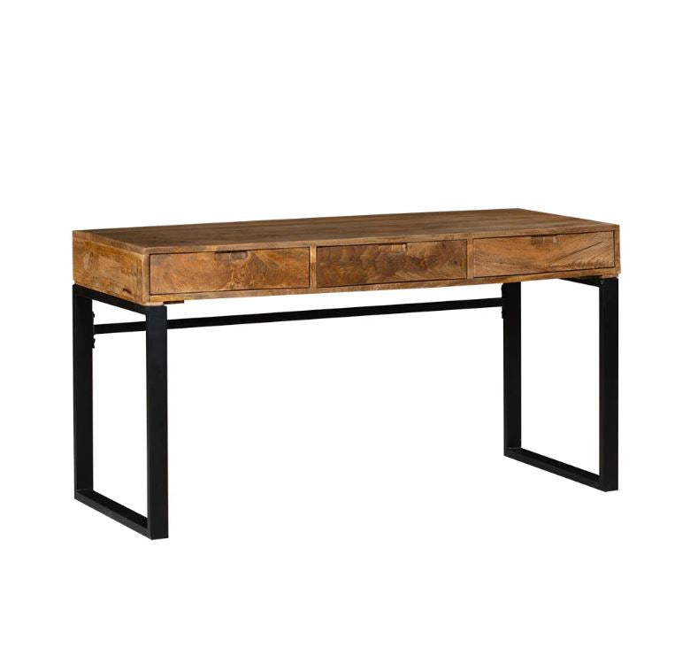 Venus Natural Wood Modern Design 3 Drawer Study Desk for Home & Office