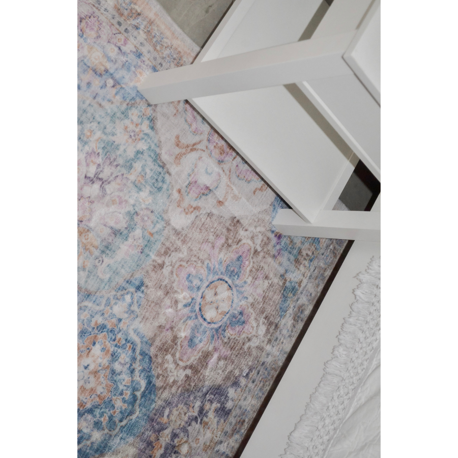 Chighu Multicolour Machine Washable Rug