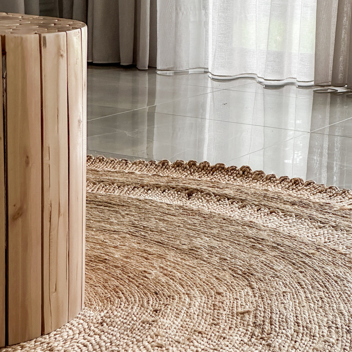 Musca Wooden Side Table