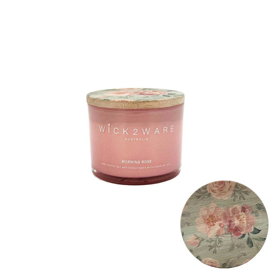 Soy Jar Candle – Morning Rose – 340g