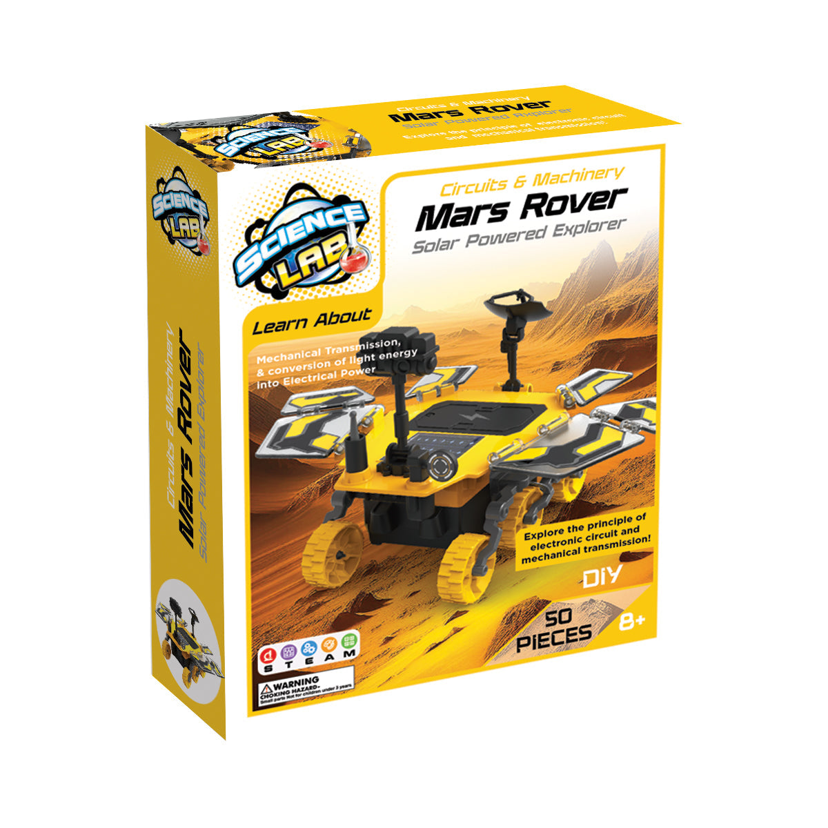 Science Lab Solar-Powered Mars Rover STEM Kit