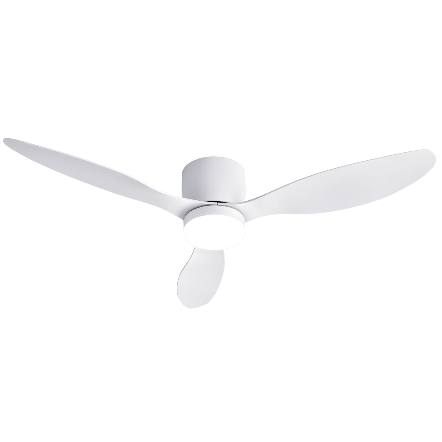 Devanti 52'' Ceiling Fan 3 Blades DC Motor w/Light w/Remote White