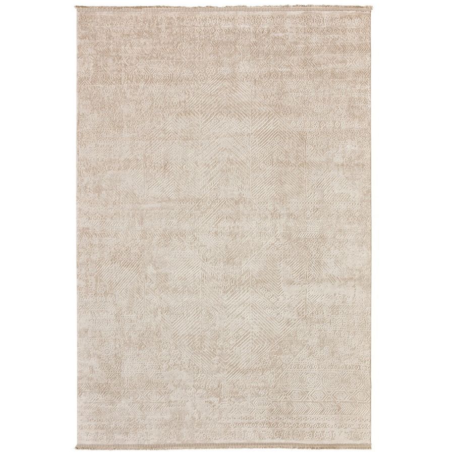 Corin Beige Distressed Rug