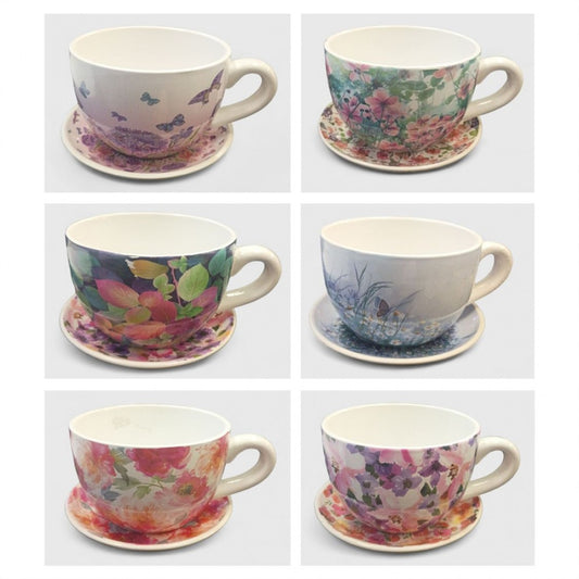 Cup & Saucer Planter