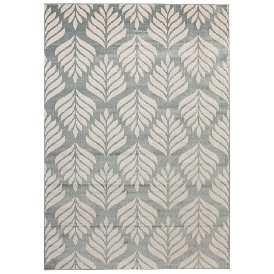 Dibang Aqua Light Green and Cream Indoor Outdoor Rug