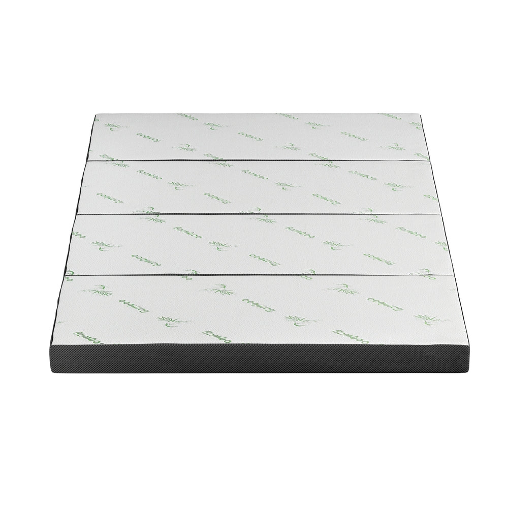Giselle Foldable Mattress Folding Foam Mattresses Bamboo Double