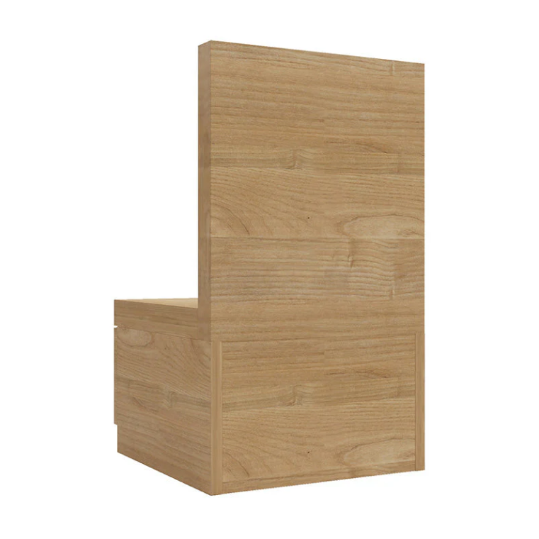 Fuji Natural Bedside Table with 1 Drawer