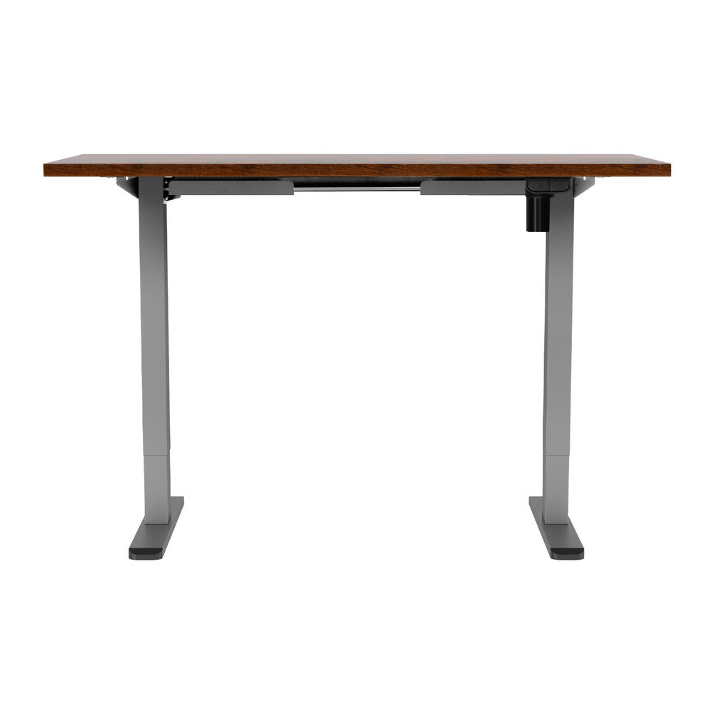 Artiss Standing Desk Motorised 140CM Rustic Brown