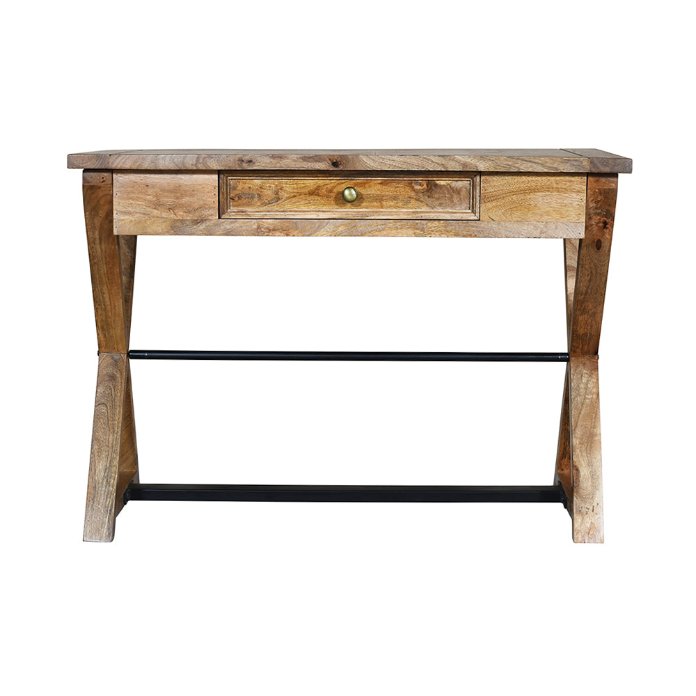 Holmes Natural Wood Modern Study Desk or Office Desk