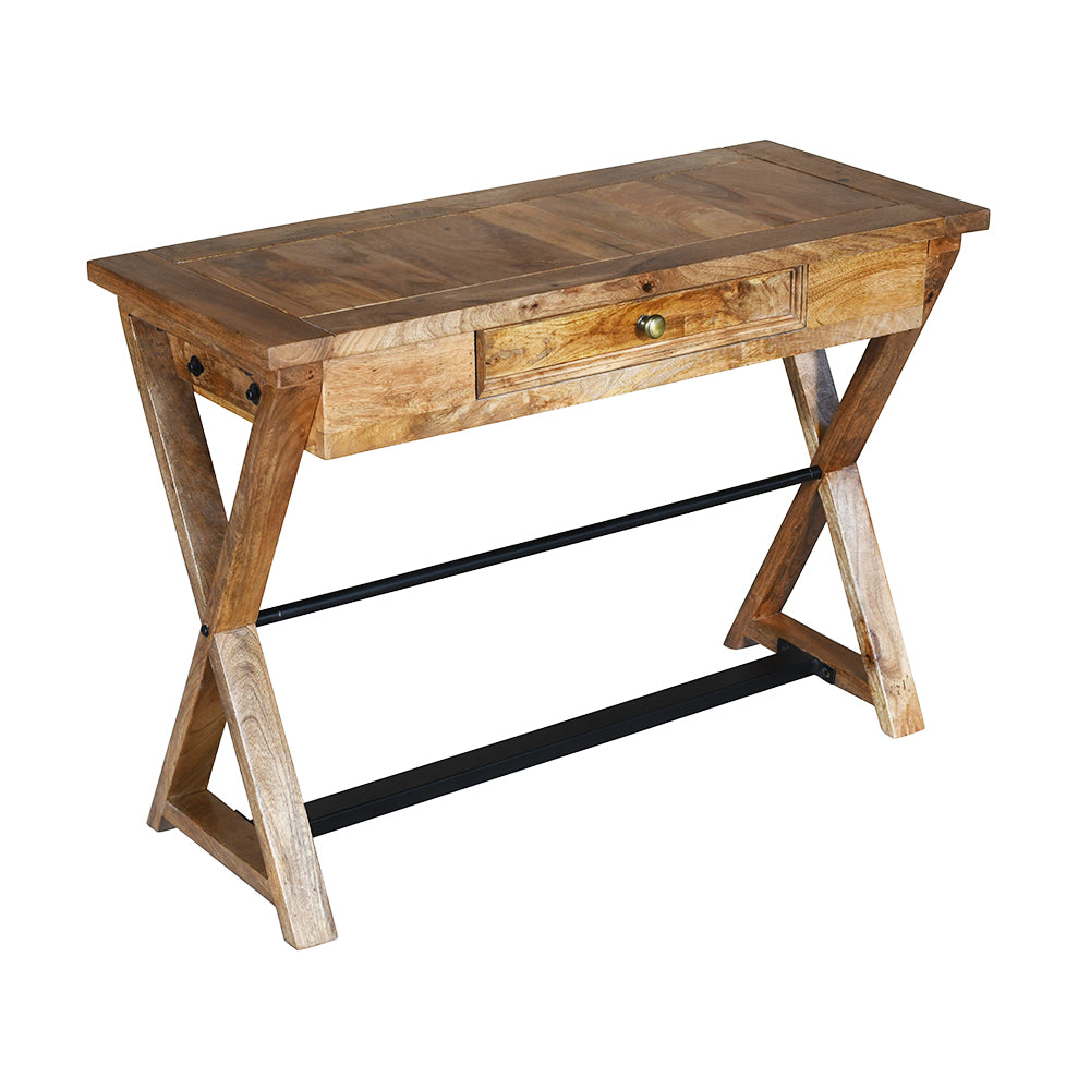 Holmes Natural Wood Modern Study Desk or Office Desk