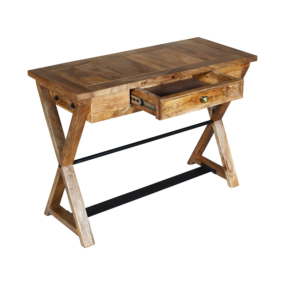 Holmes Natural Wood Modern Study Desk or Office Desk