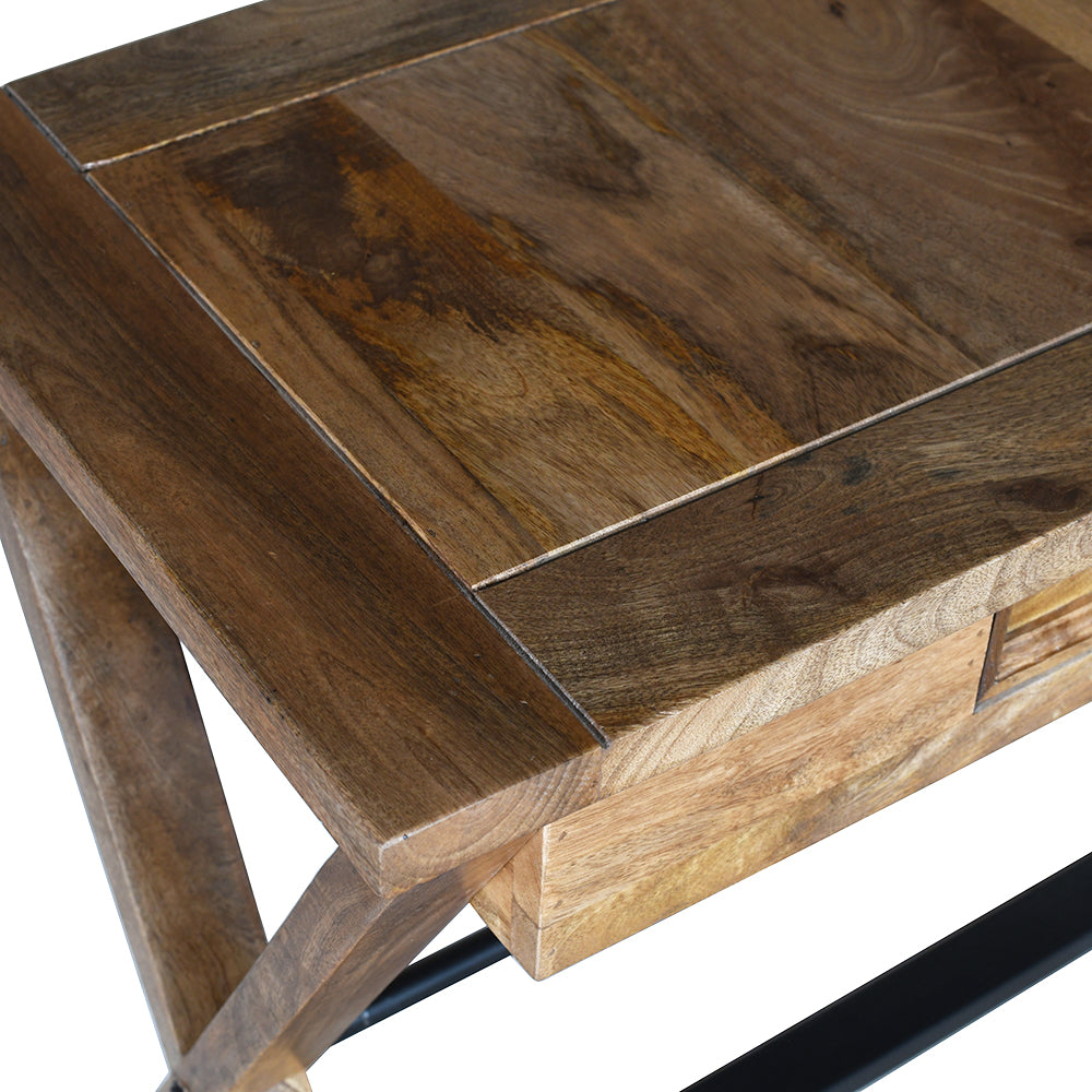 Holmes Natural Wood Modern Study Desk or Office Desk