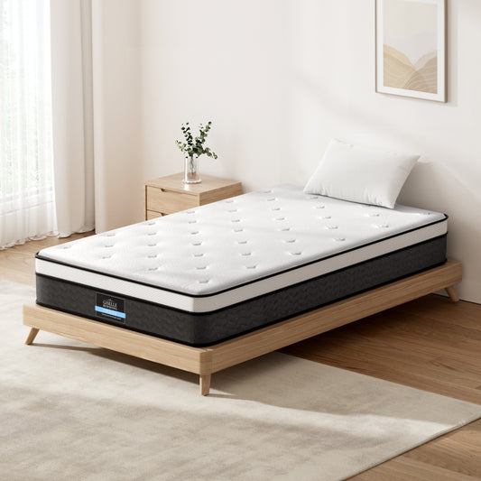 Giselle Bedding 21cm Mattress Euro Top King Single
