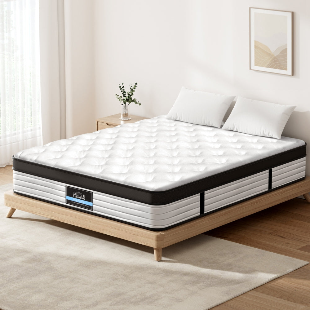 Giselle Bedding 31cm Mattress Euro Top Double