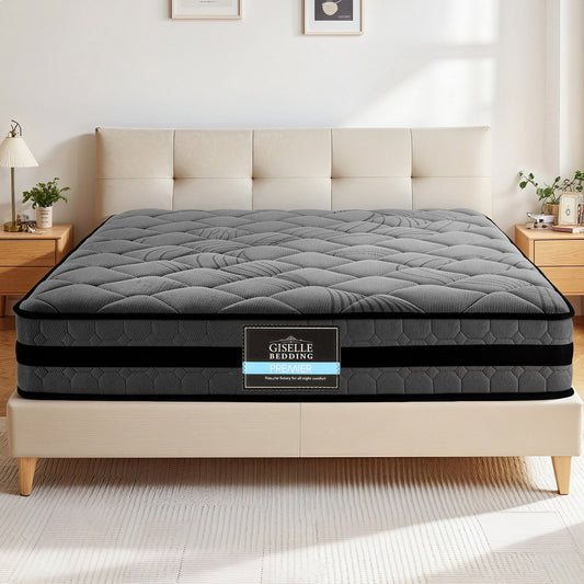 Giselle Bedding 22cm Mattress Medium Firm Queen