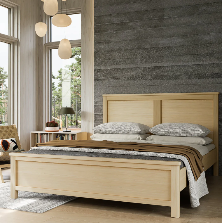 Safi Natural Queen Bed