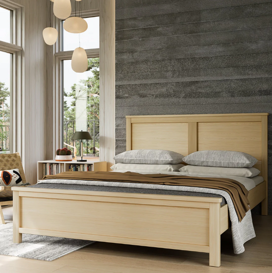 Safi Natural Queen Bed