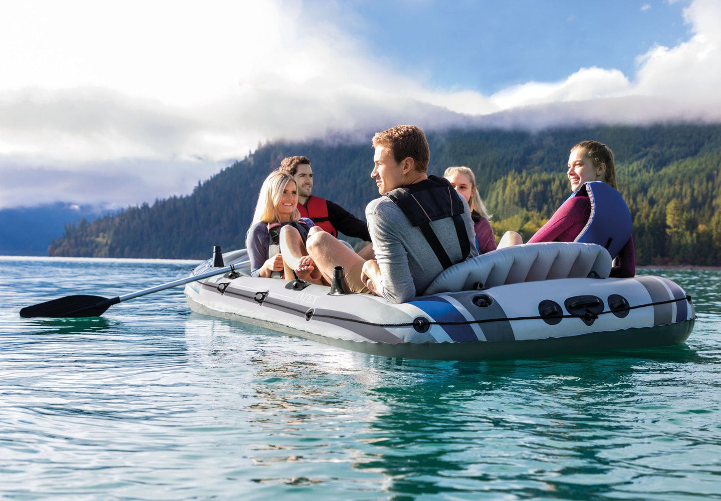 Intex Excursion 5 Boat Set 68325