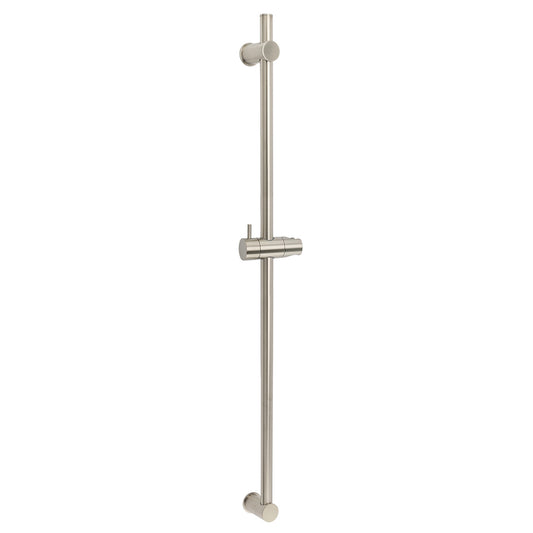 Solid Brass Brushed Nickel Long Sliding Rail Bar Swivel Handheld Shower Holder