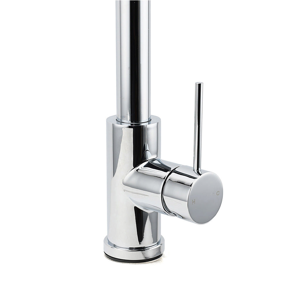 WELS Chrome 2 Modes Spray Pull Out Kitchen Swivel Faucet Sink Tap Laundry Mixer