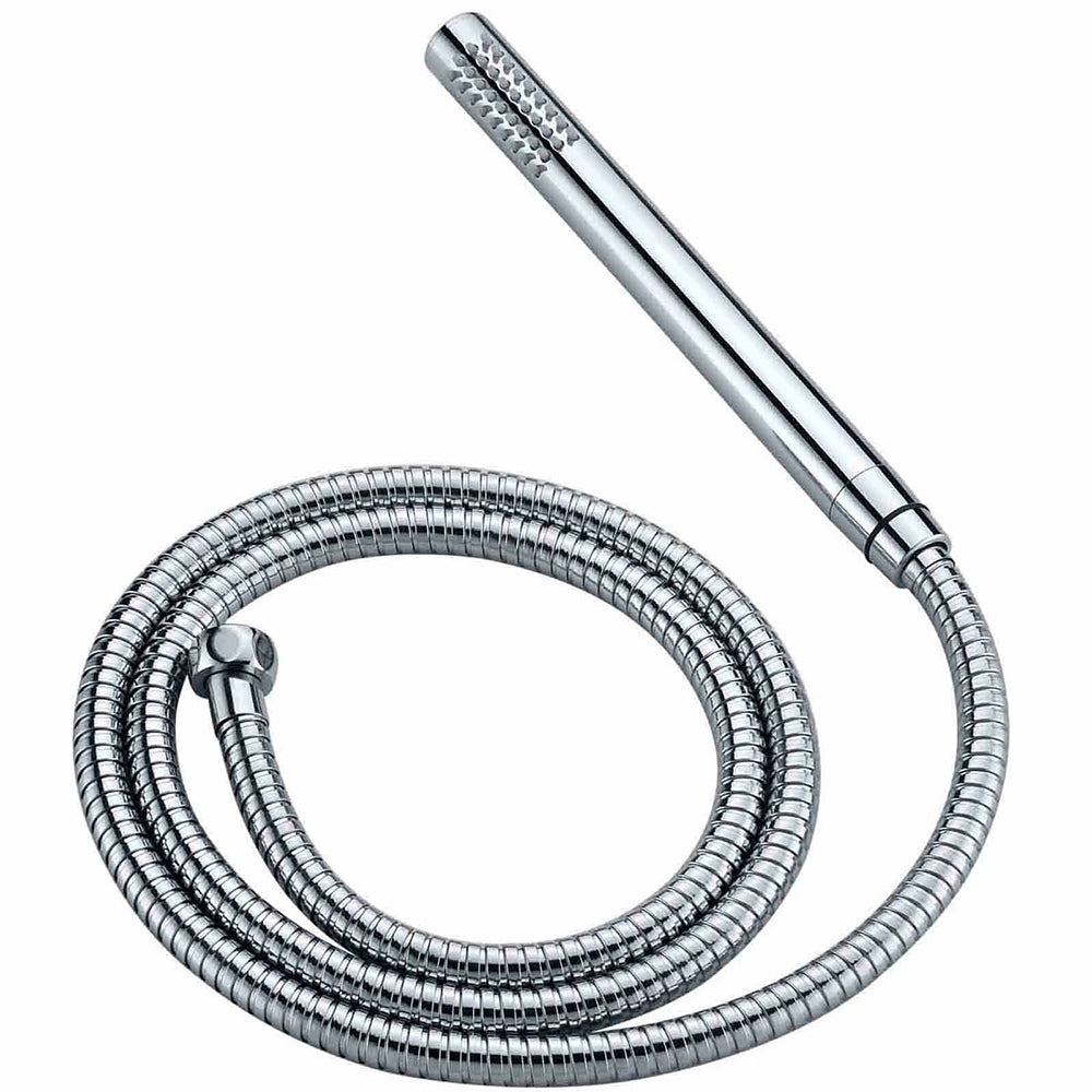 WELS Chrome 10" Round Rain Handheld Double Shower Head Rose Sliding Rail Arm Diverter Set