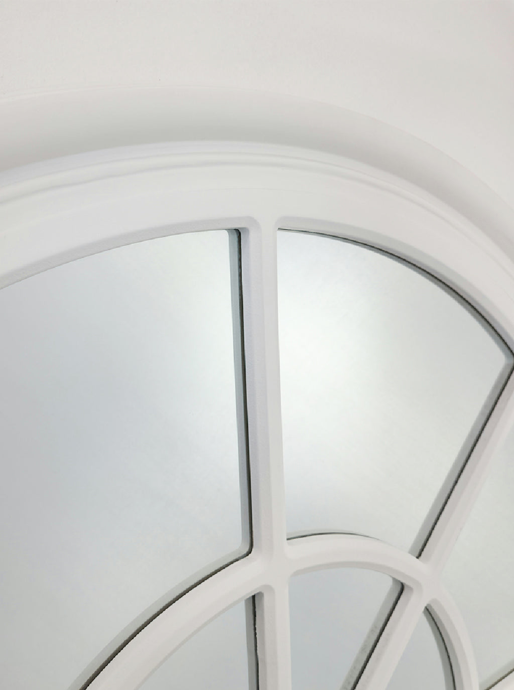 Open Window Style Mirrors Window Style Mirror - White Arch 70 CM x 130 CM – Lumina'NLark