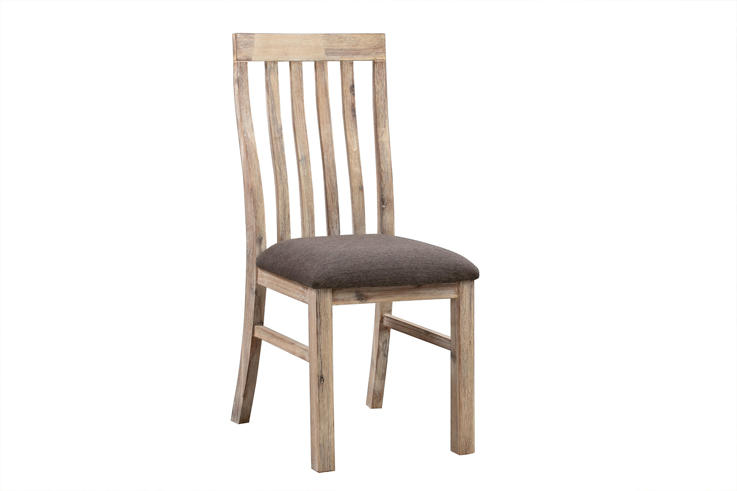 9 Pieces Dining Suite 210cm Large Size Dining Table & 8X Chairs with Solid Acacia Wooden Base in Oak Colour