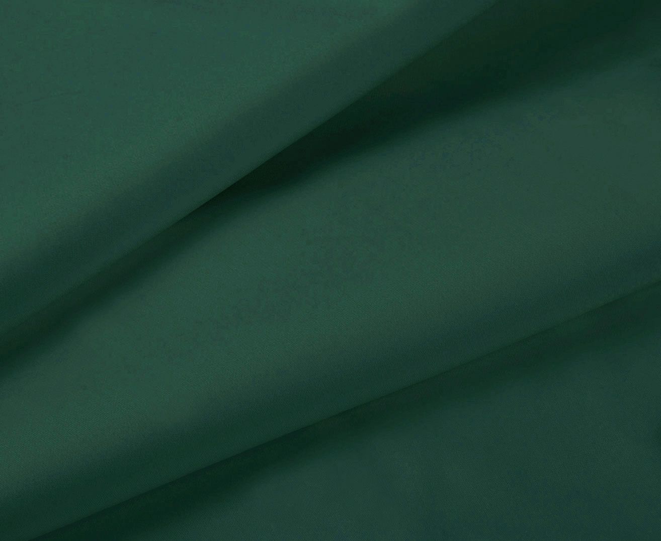 1000TC Ultra Soft Single Size Bed Dark Green Flat & Fitted Sheet Set