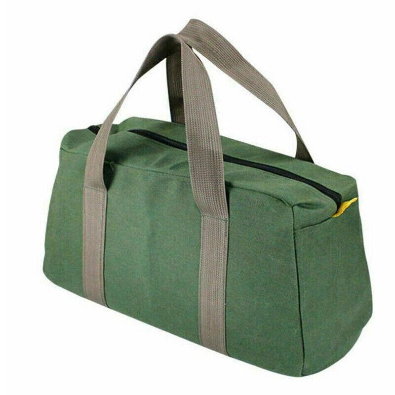 S/M/L Waterproof Tool Bag Portable Storage Toolkit Hand Heavy Case Canvas Duty - S(30*12*18CM)