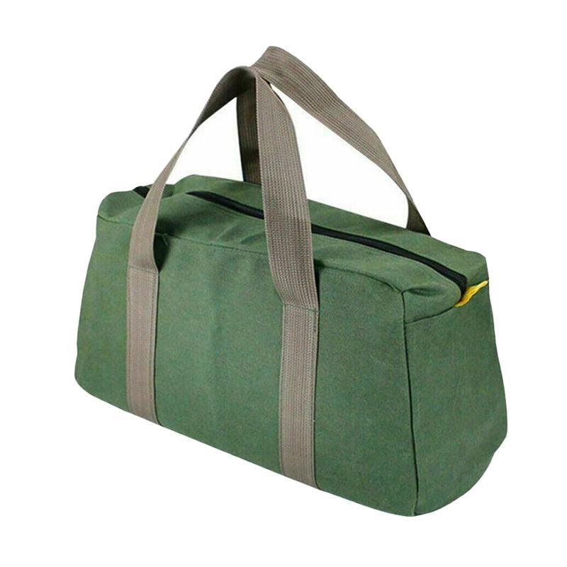 S/M/L Waterproof Tool Bag Portable Storage Toolkit Hand Heavy Case Canvas Duty - S(30*12*18CM)