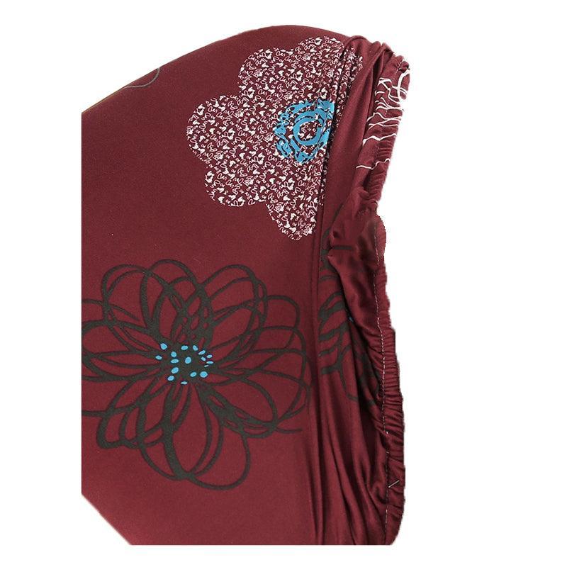 Stretch Dining Chair Seat Covers Removable Seat Cushion Slipcovers Protector - C